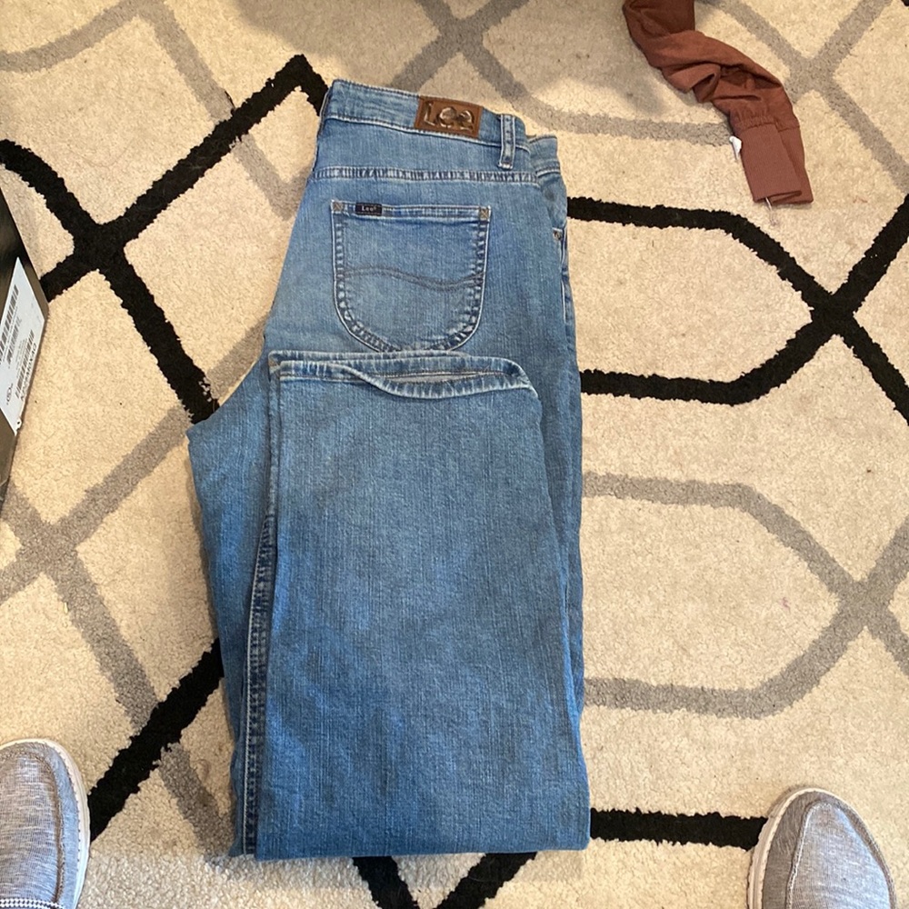 Lee boyfriend skinny jeans, no rips